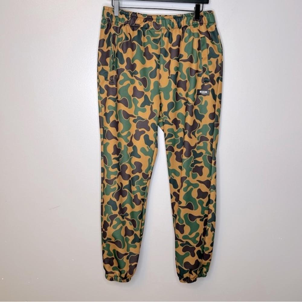 Reason‎ Camo Drawstring Jogger Pants Size M